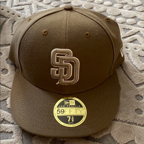 San Diego Padres Olive Fitted 59 Hat 